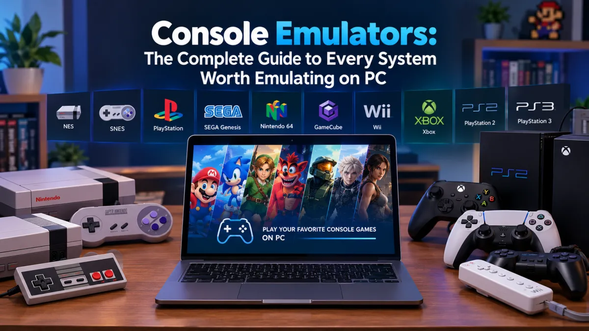 Console Emulators: The Complete Guide to Every System Worth Emulating on PC
